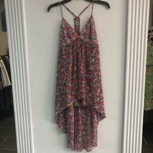 BCBGeneration High-Low Open Back Dress